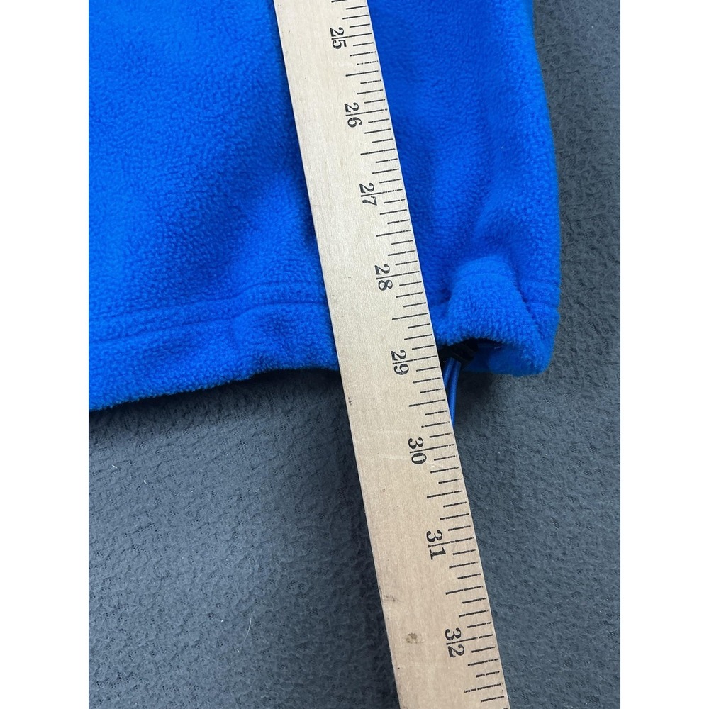 Marmot Jacket Mens XL Blue Polartec Fleece Full Zip Drawcord Hem Pockets Outdoor - Picture 10 of 12